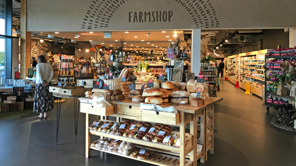 Best motorway services farm shop at Gloucester motorway service station